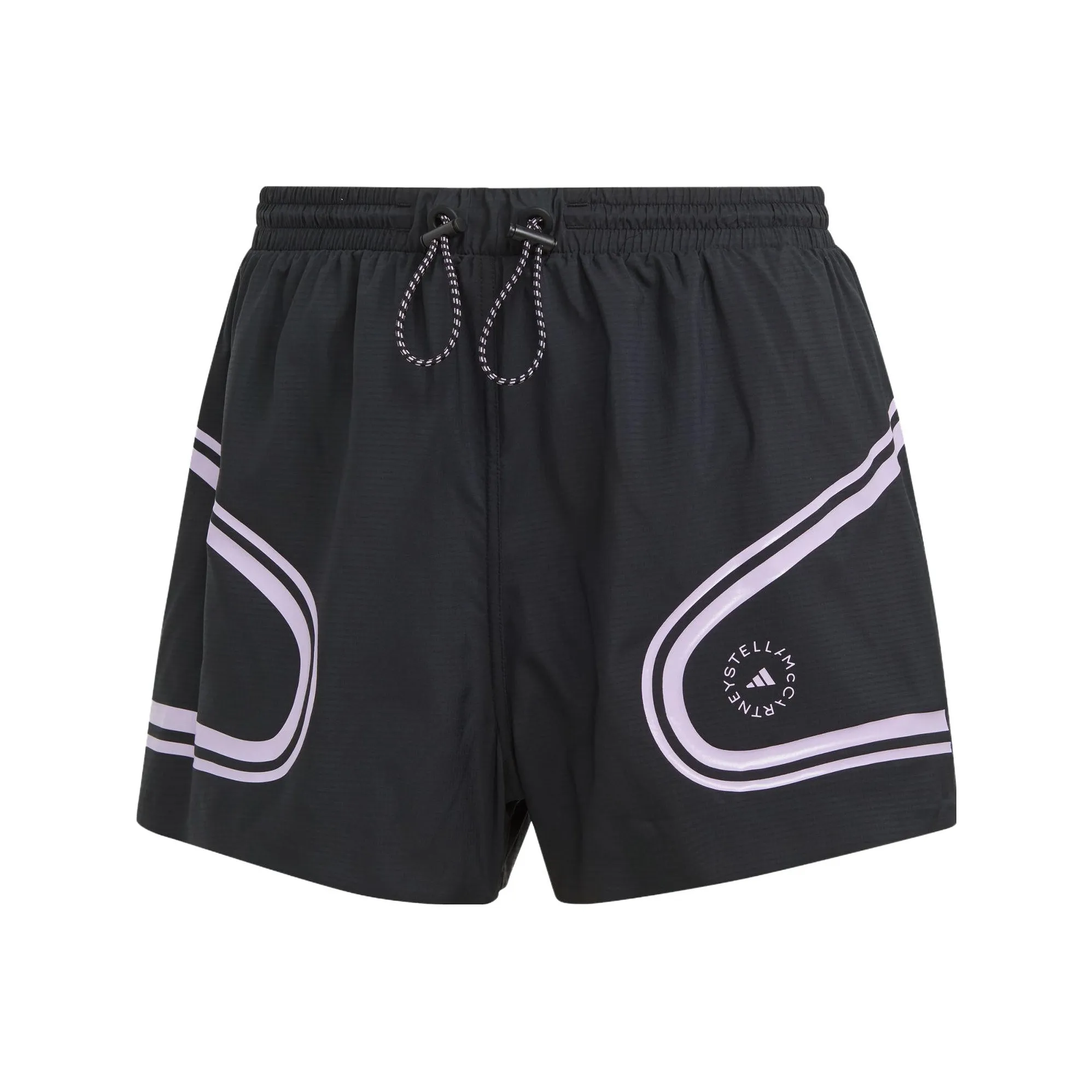 Adidas x Stella McCartney Спортивные шорты Женские Многоцветные Черные