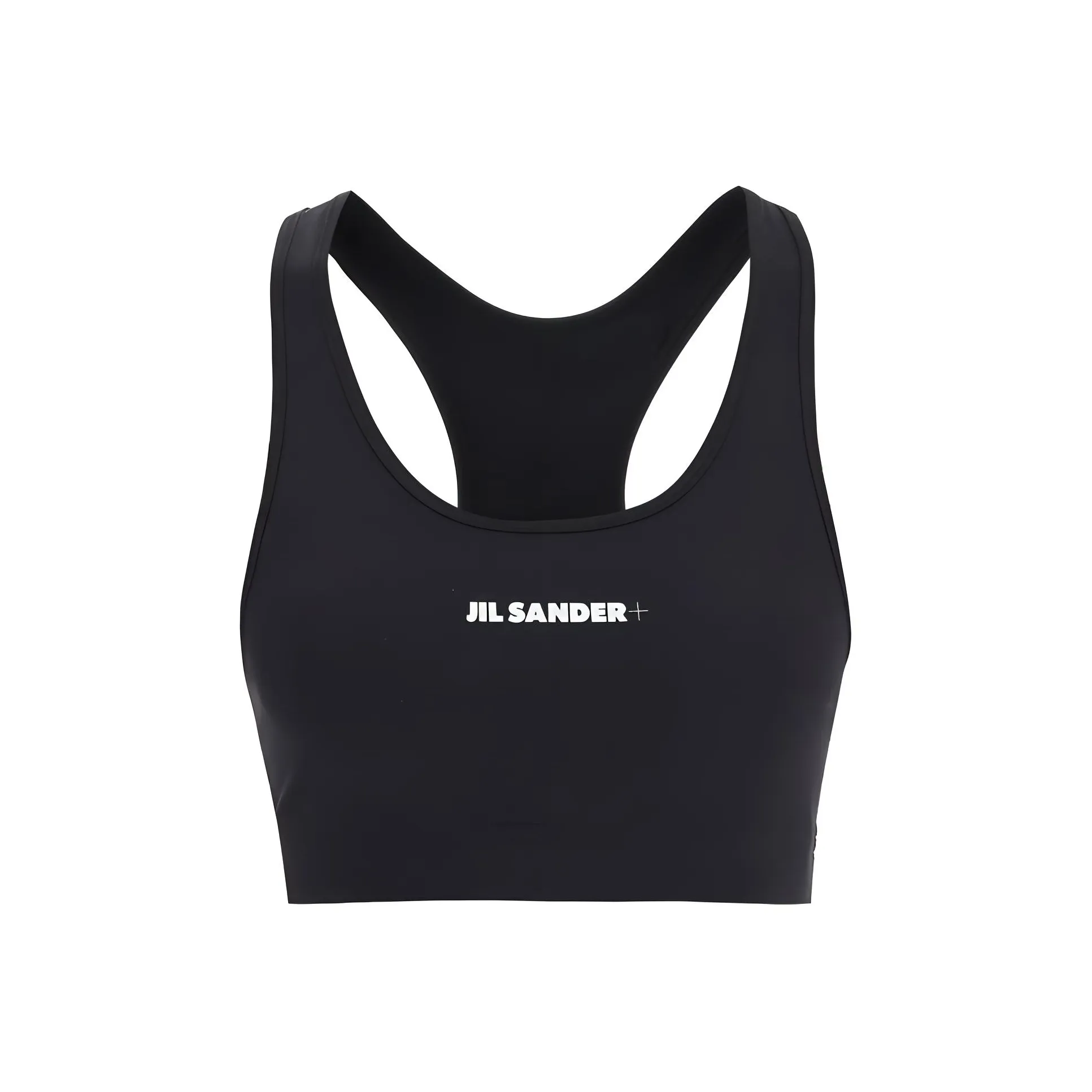 JIL SANDER + Logo Sport Bra Top