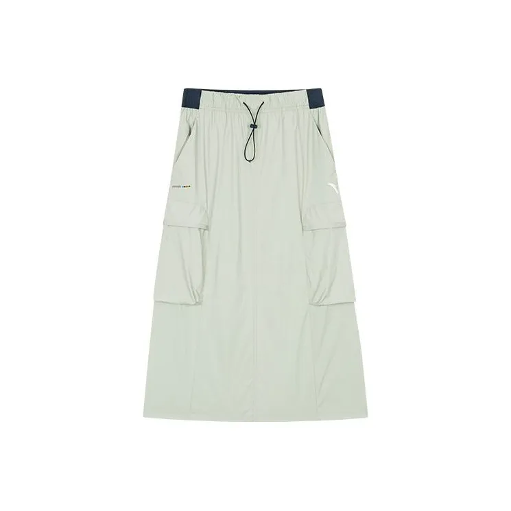 ANTA Life Collection Повседневный Длинный Юбка Женские Грибно-серый