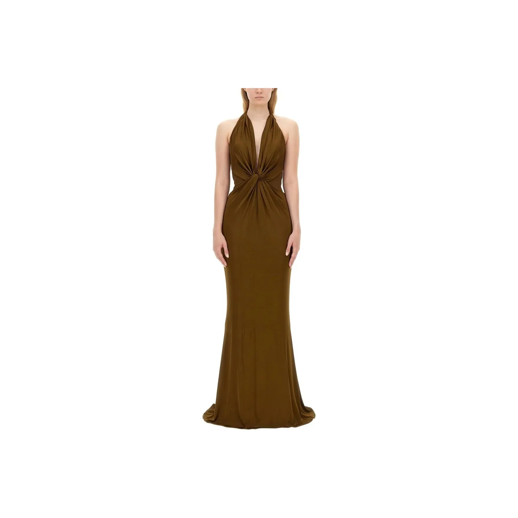 Share this article VITTORIA Evening Dress Womens CHAMPAGNE/Champagne