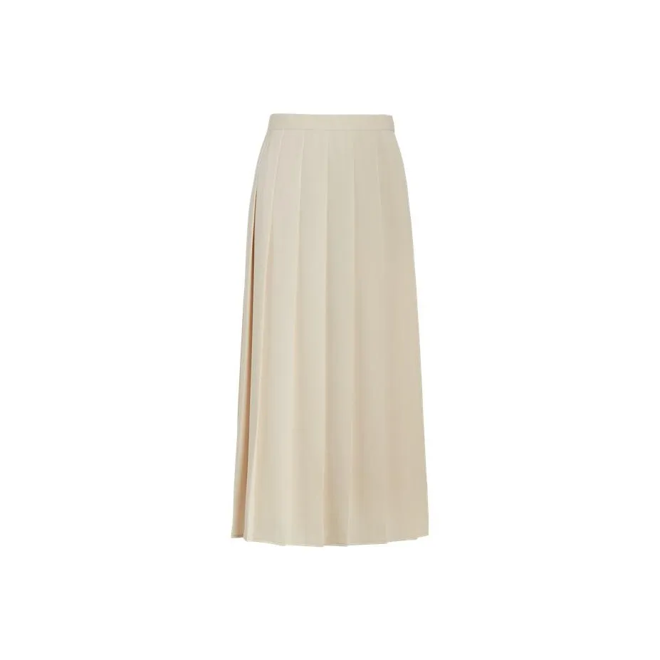 Polo Ralph Lauren FW23 Casual Long Skirt Women's Ecru