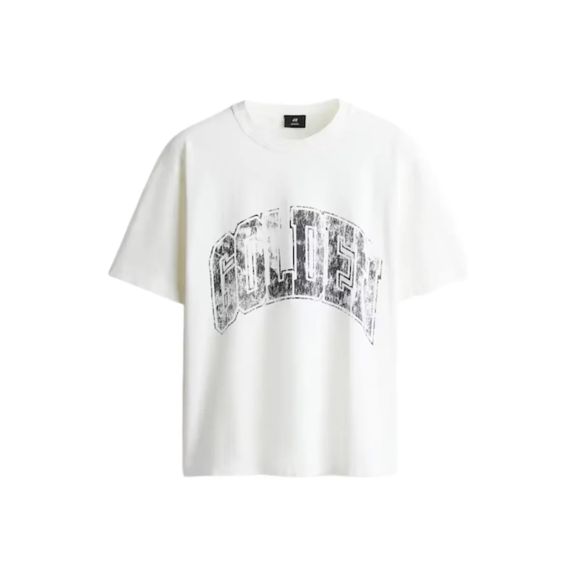 H&M Белые Мужские T-рубашки