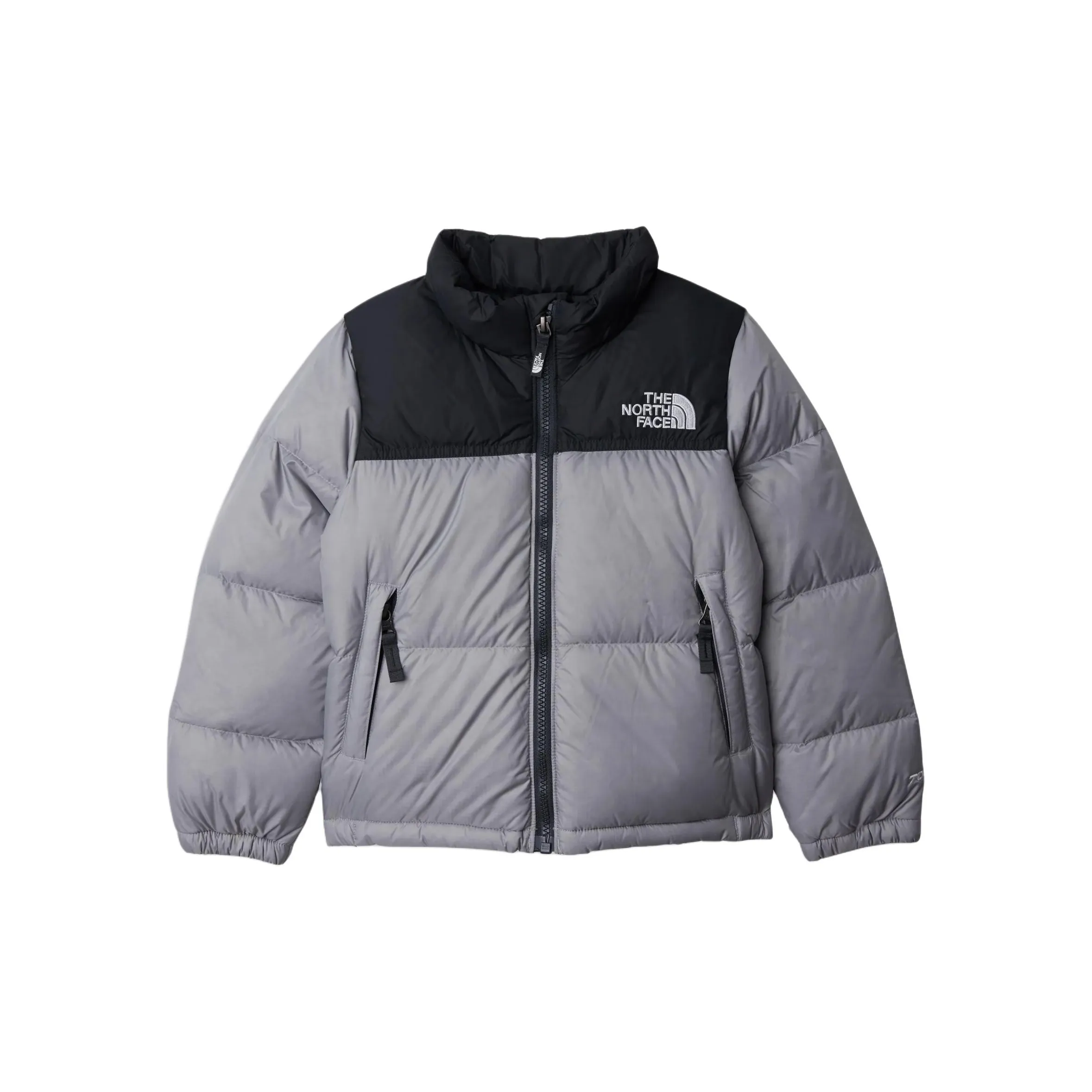 THE NORTH FACE Пуховик Серый Белый Детский
