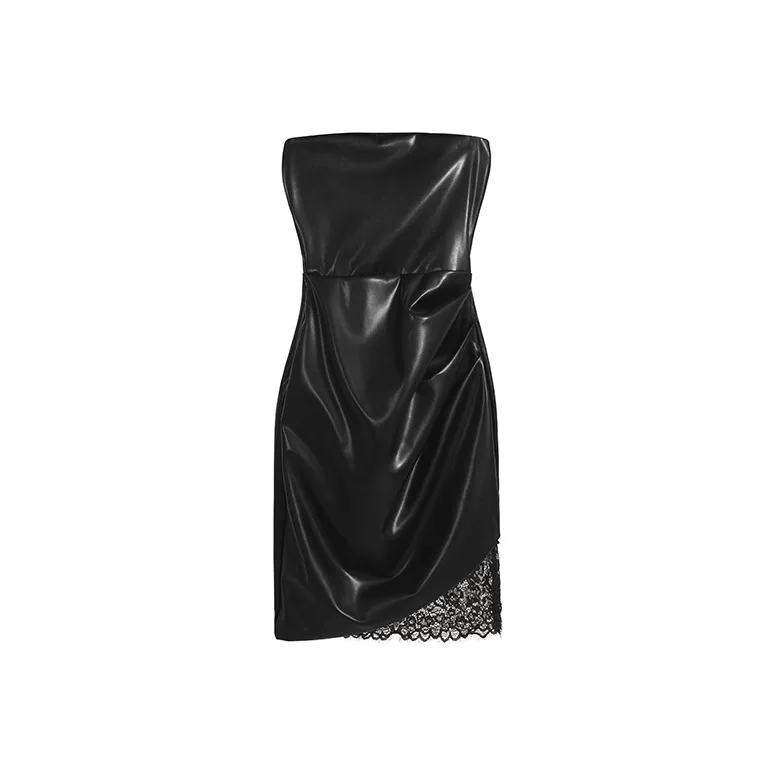 ABBY GODDESS Без рукавов Платье Женское Черное