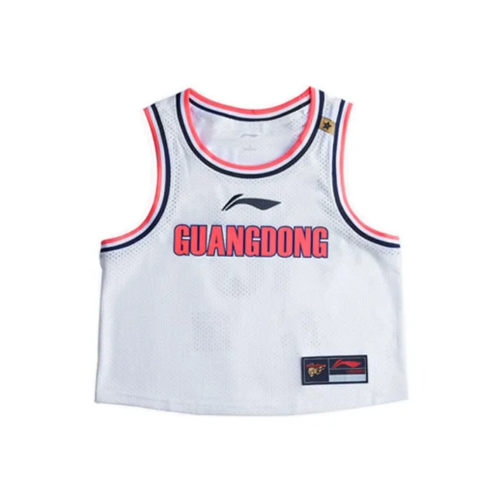 LiNing CBA Collection Basketball Jersey Women's Standard White