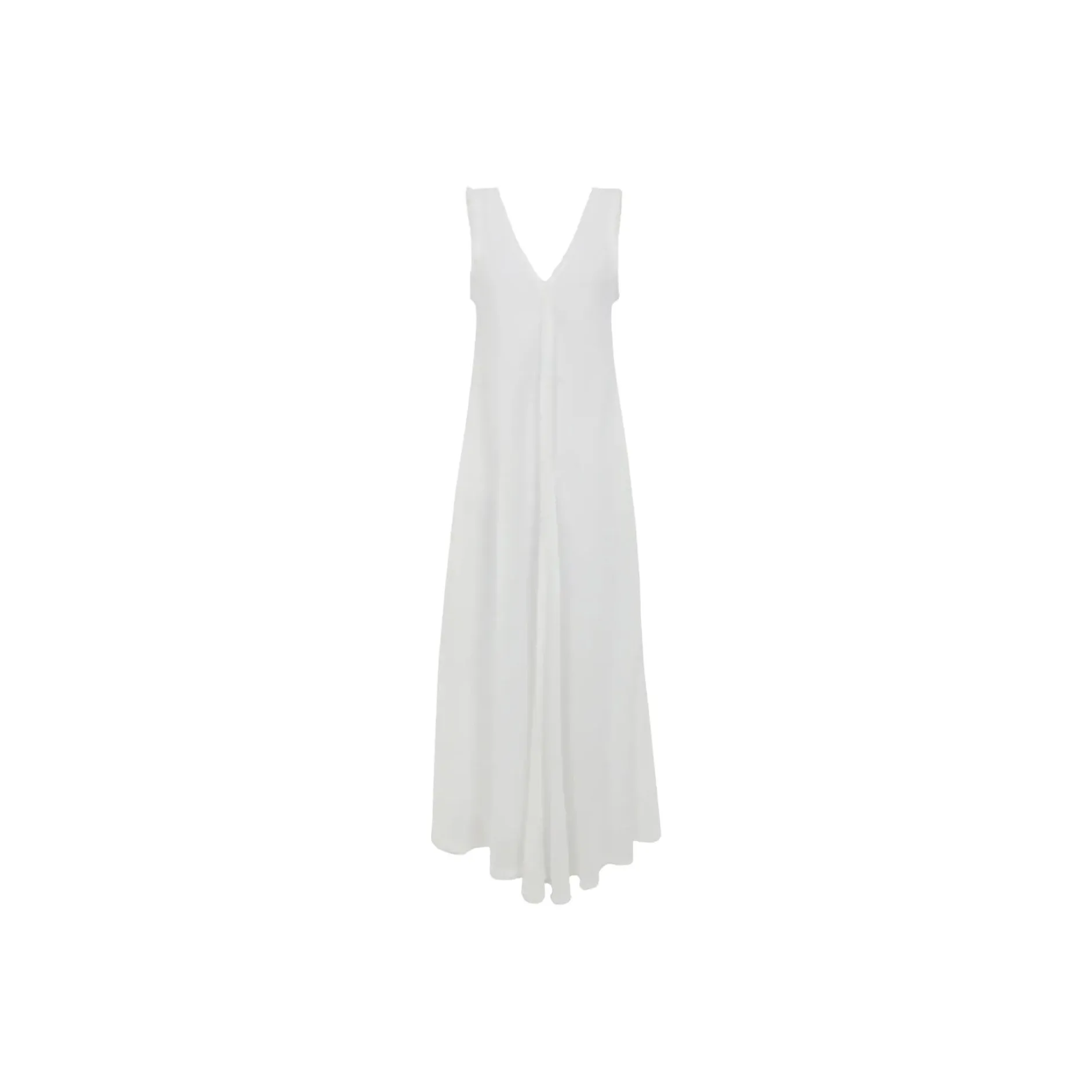 PAROSH SS25 Sleeveless Dress Women's White