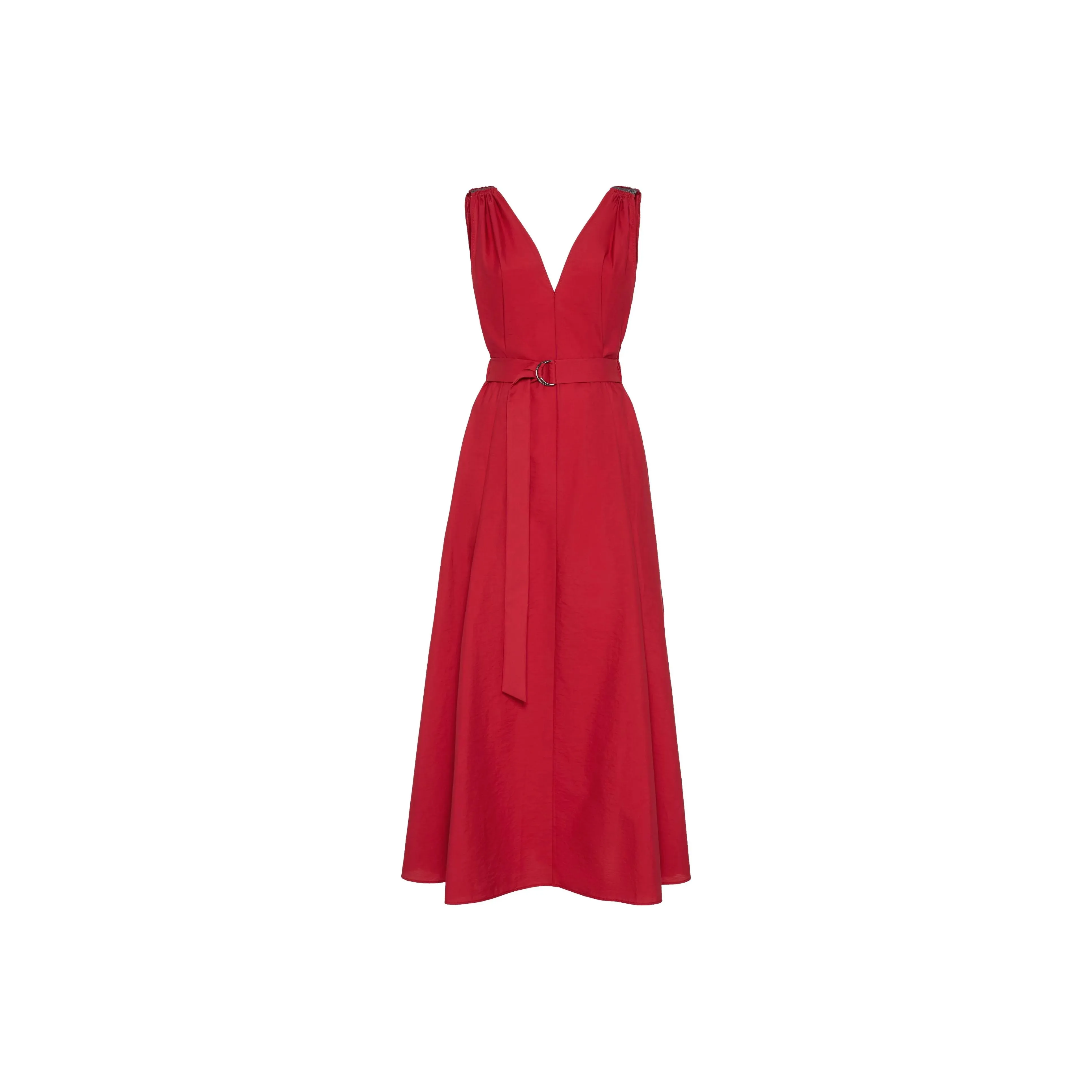 Brunello Cucinelli Poplin Midi Dress