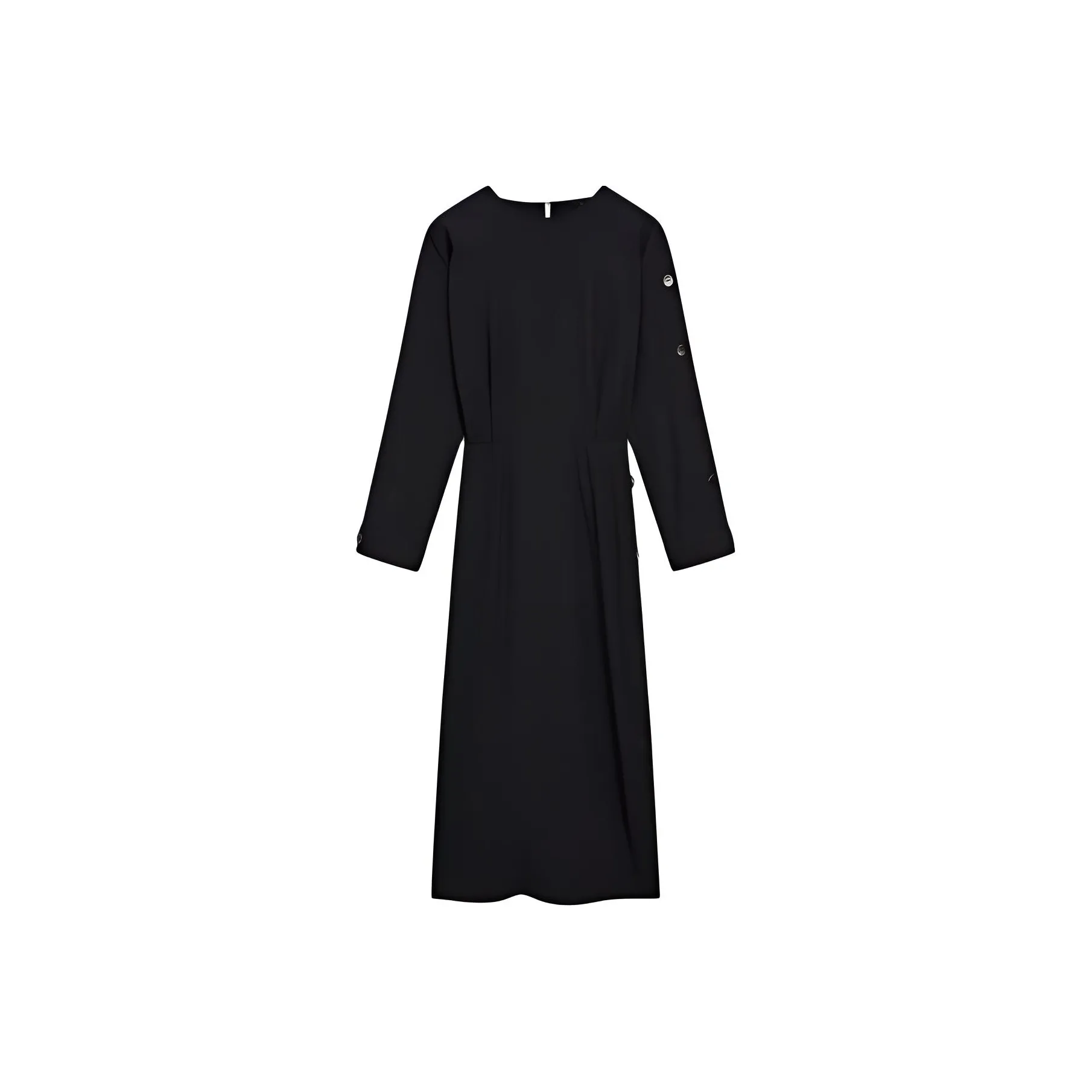 Massimo Dutti Long Sleeved Dresses Women's Black