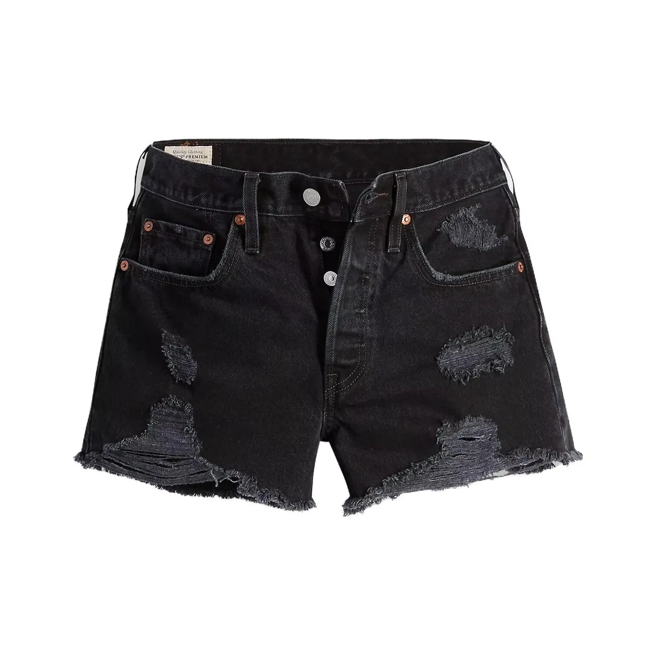 Levi's Denim Shorts Women's Black