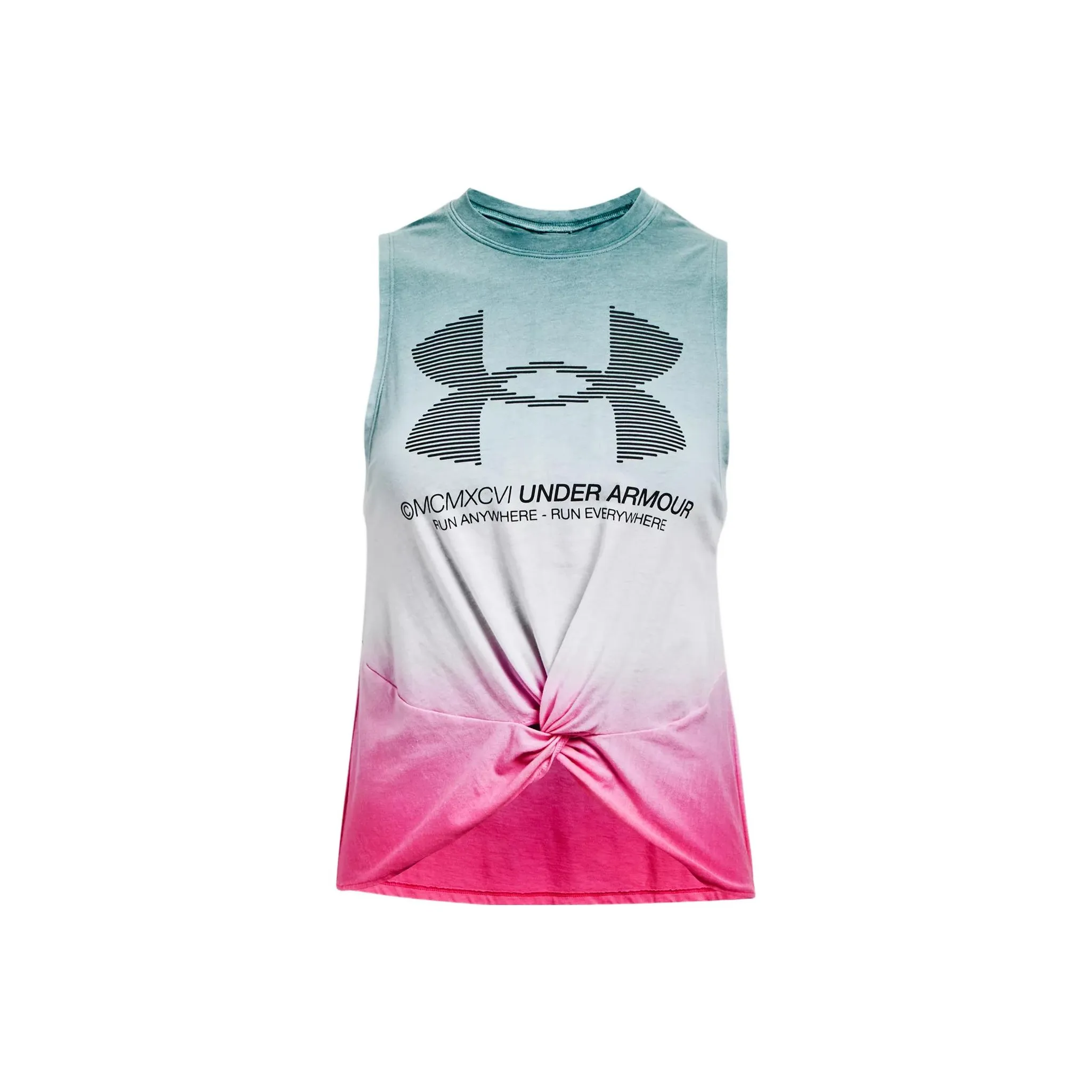 Under Armour Sleeveless Sports Shirts Women's Vintage Green