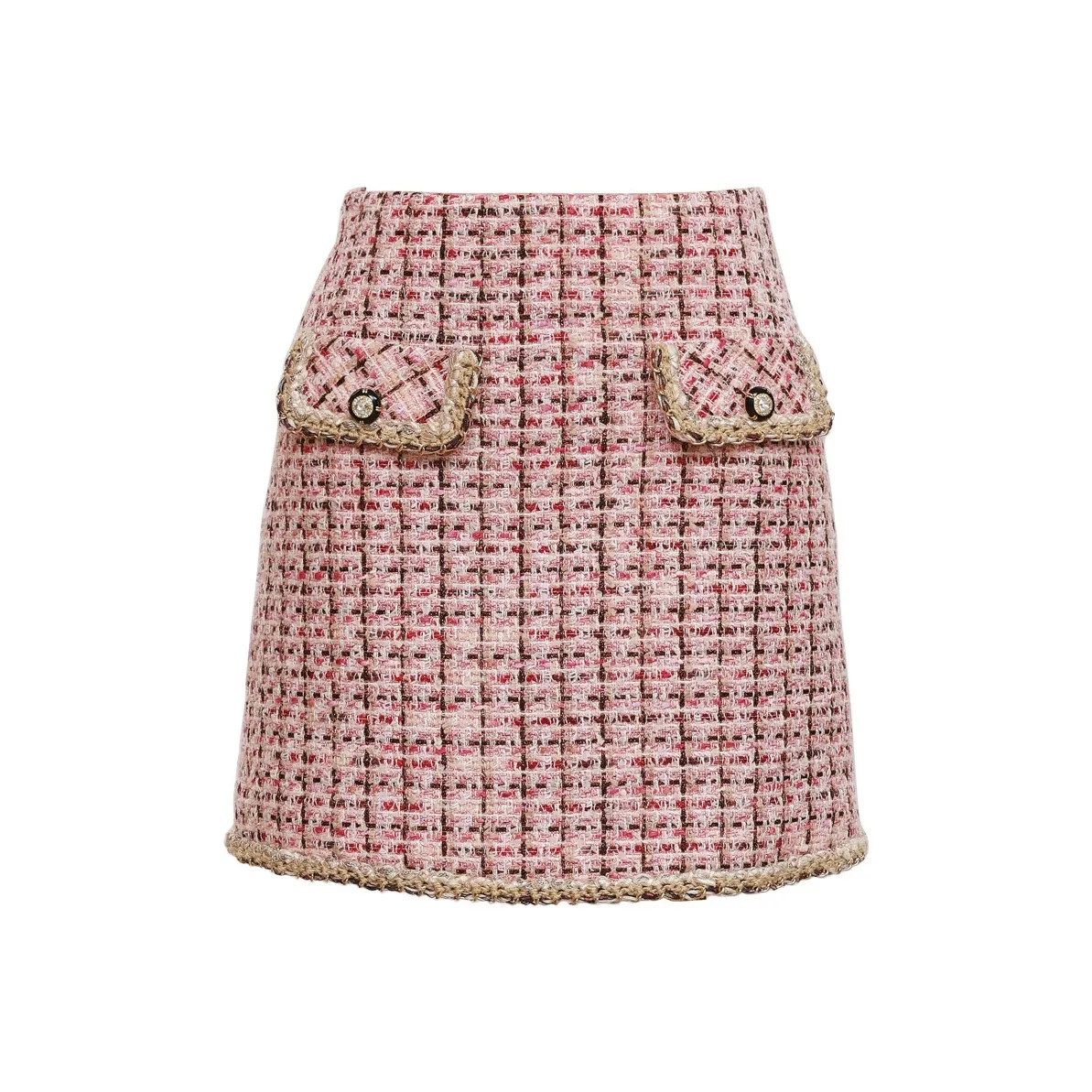 NancyCavally Розовые Женские Повседневные Короткие Юбки