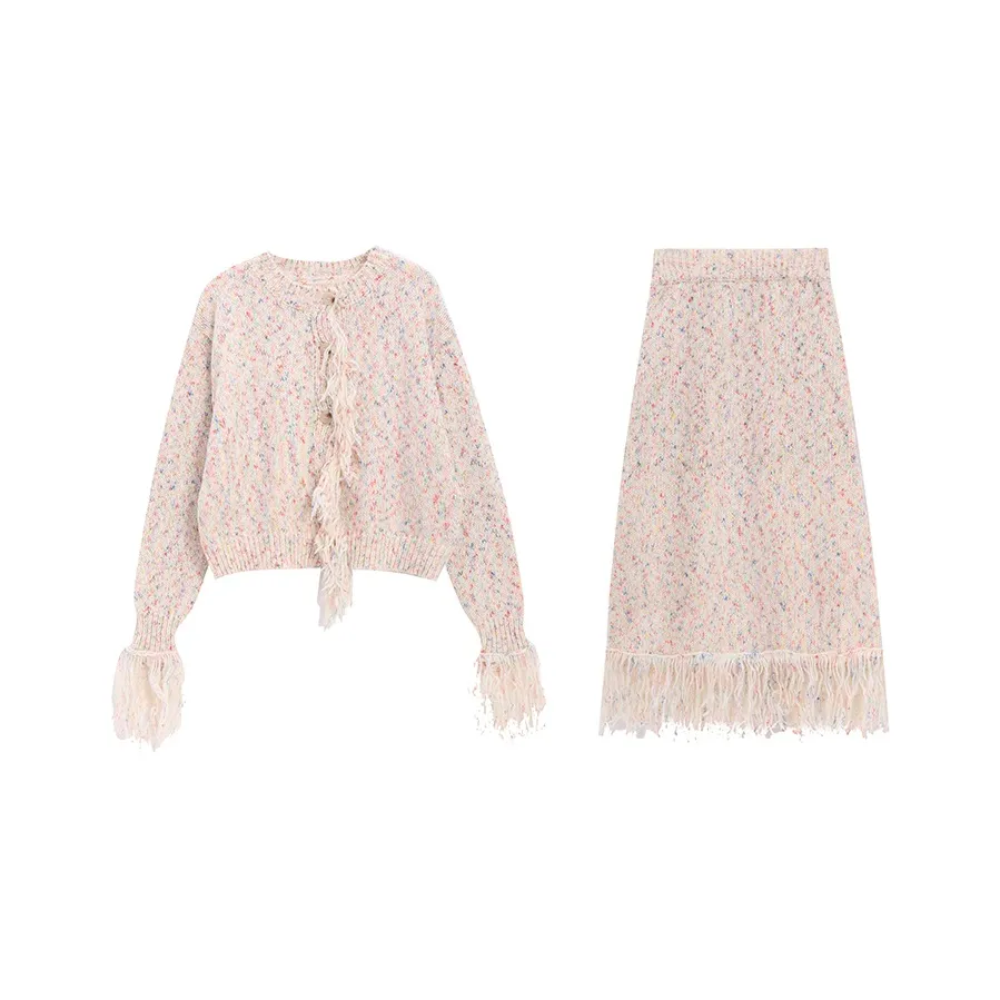 BRASS SCOUT Two Piece Skirt Sets Women's