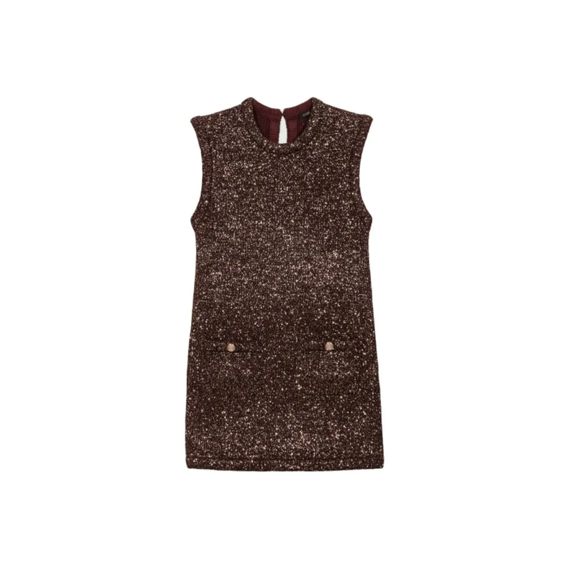 Maje Sequinned Mini Dress