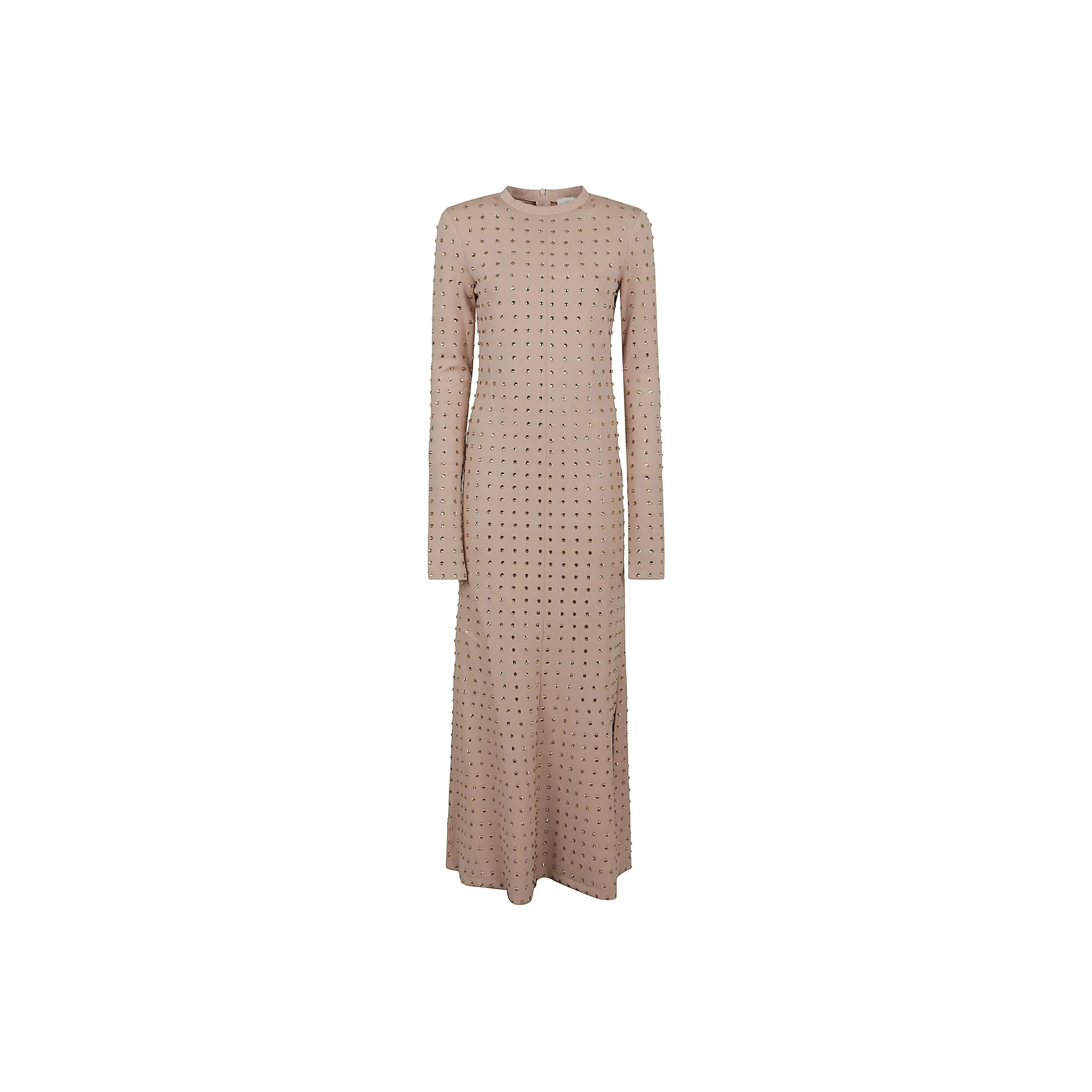 SportMax Oscuri Rhinestone Embellished Maxi Dress