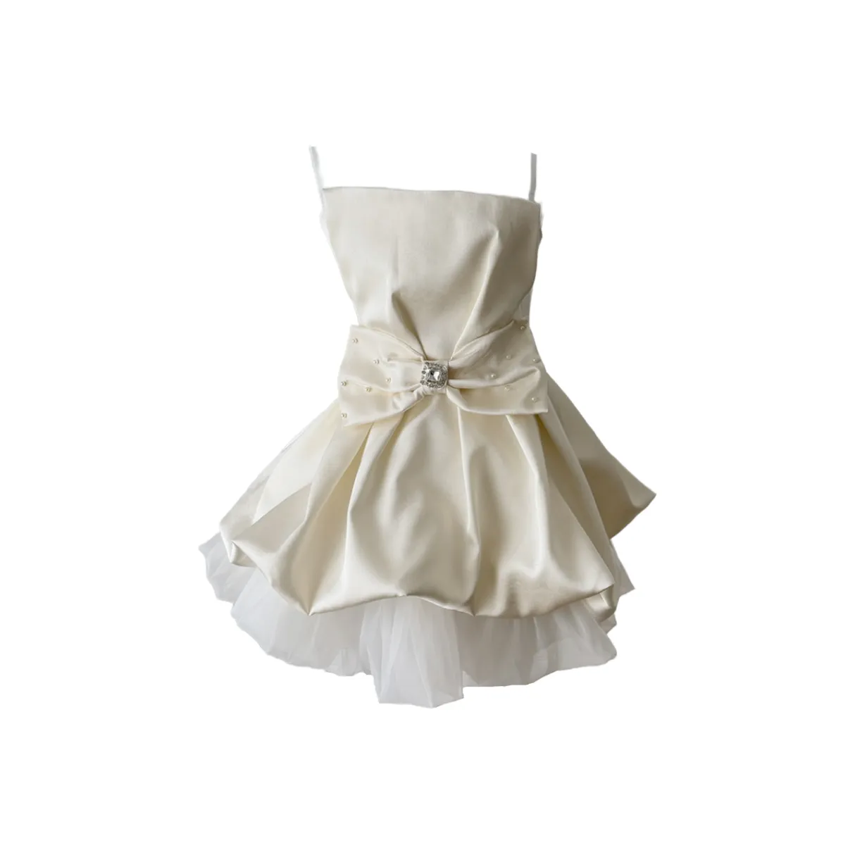 ARIADNAW STUDIO Slip Платье Женское Белое