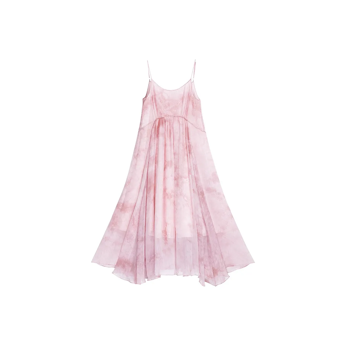 YICHENGFENGXU Slip Платье Женское Розовое