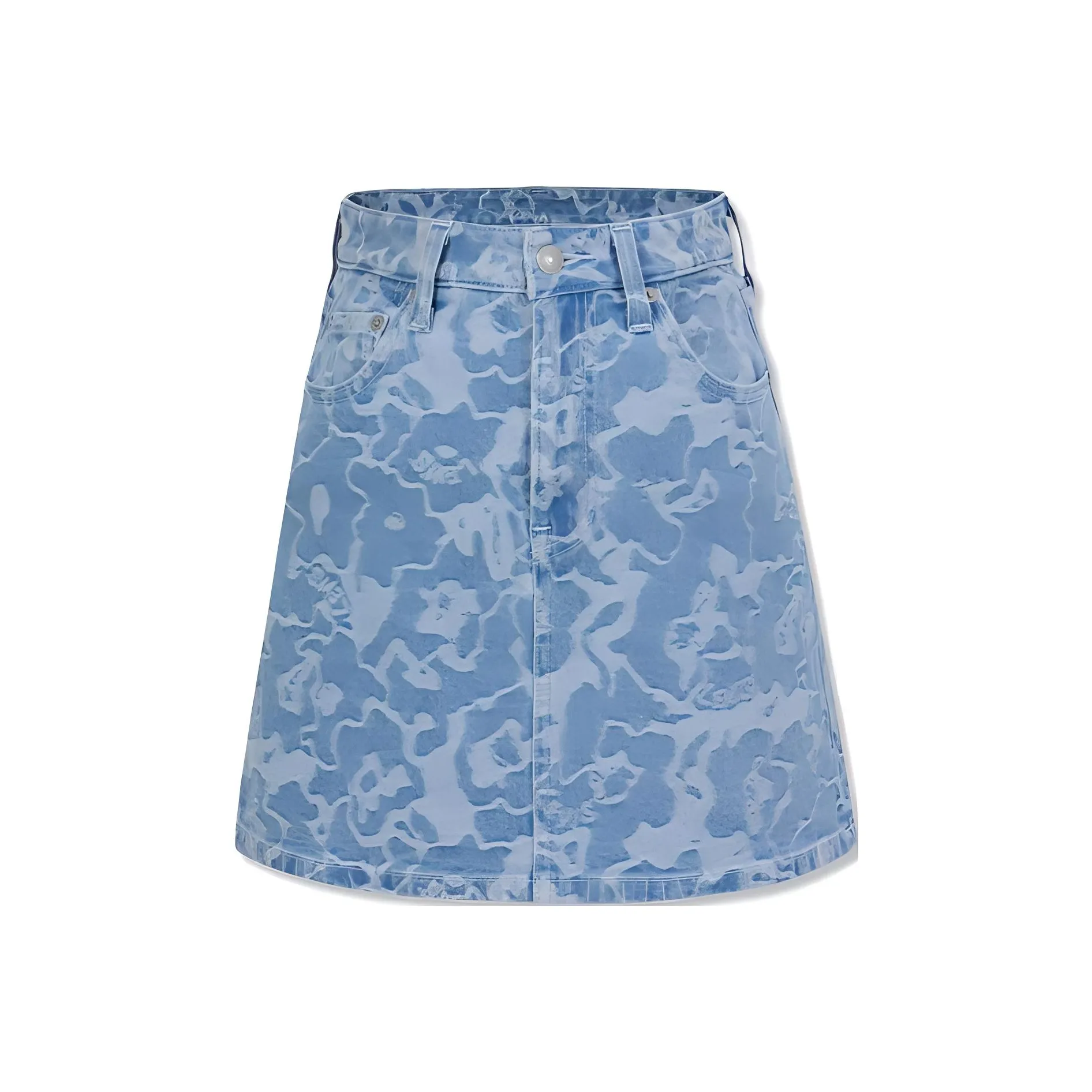 Levis Синие Женские Повседневные Короткие Юбки