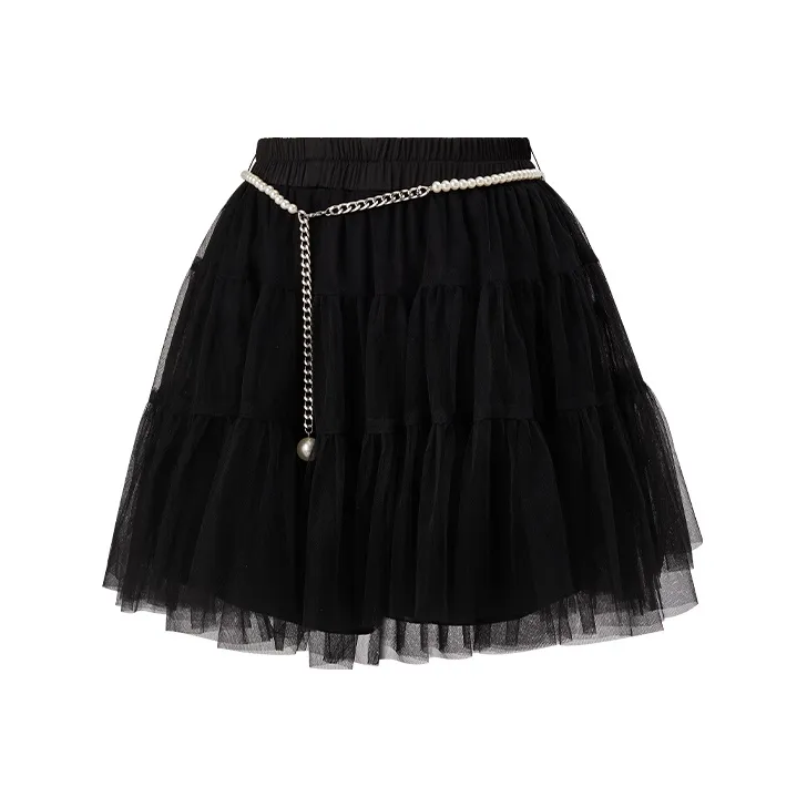 TAMMY TANGS Повседневные короткие юбки Женские Черный