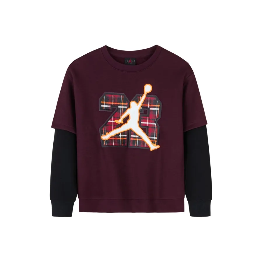 Джордан Толстовка Port Бургунди для детей 3-7 лет