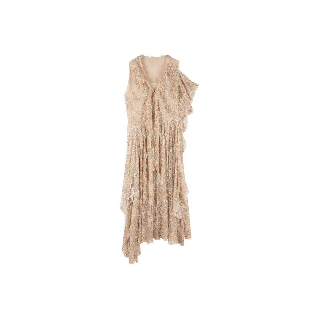 CARIEDO Sleeveless Dress Women's Desert Baby's Breath