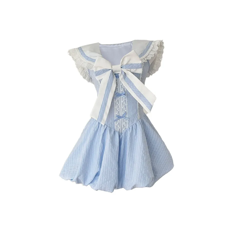 TORIGHT Без рукавов Платье Женское Синее