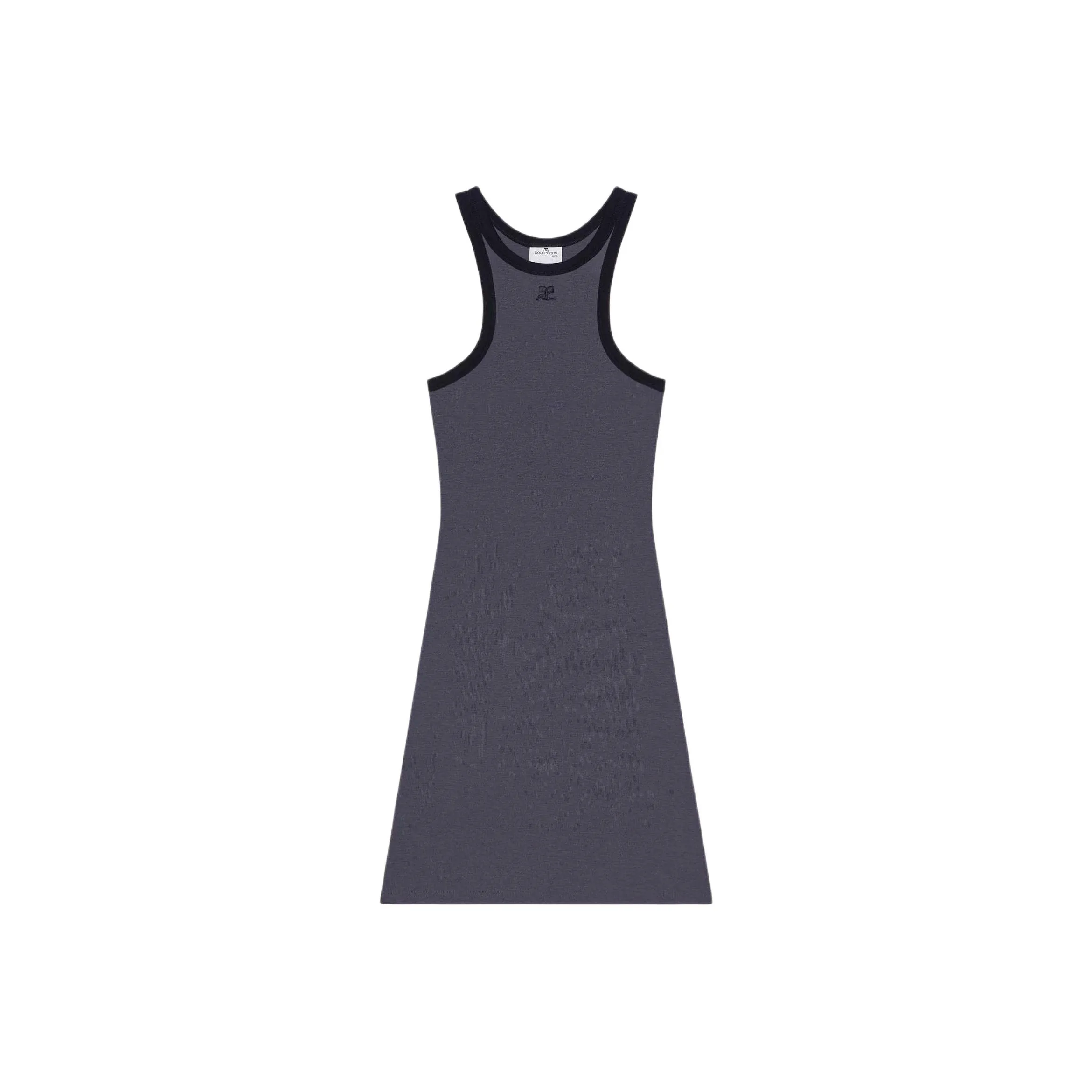 Courrèges Racerback Sleeveless Mini Dress