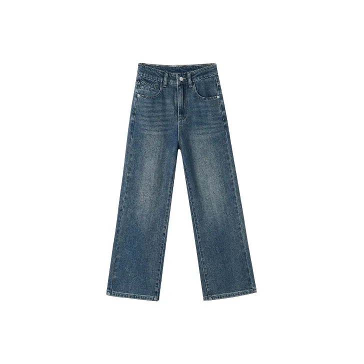 HIPPIEMISS Джинсы Женские Винтаж Зеленый