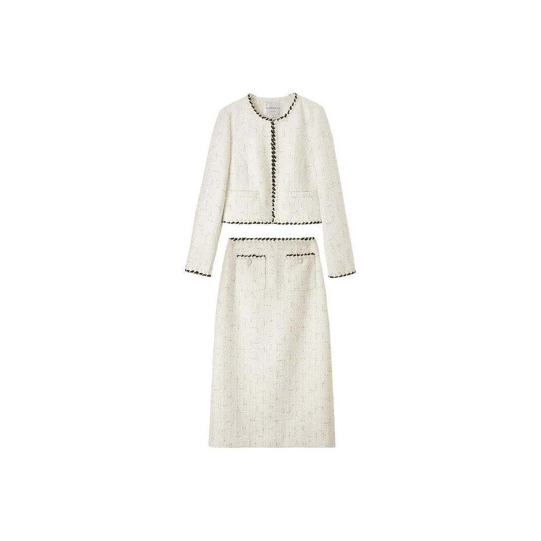 SENTUBILA Skirt Set Women's Ecru