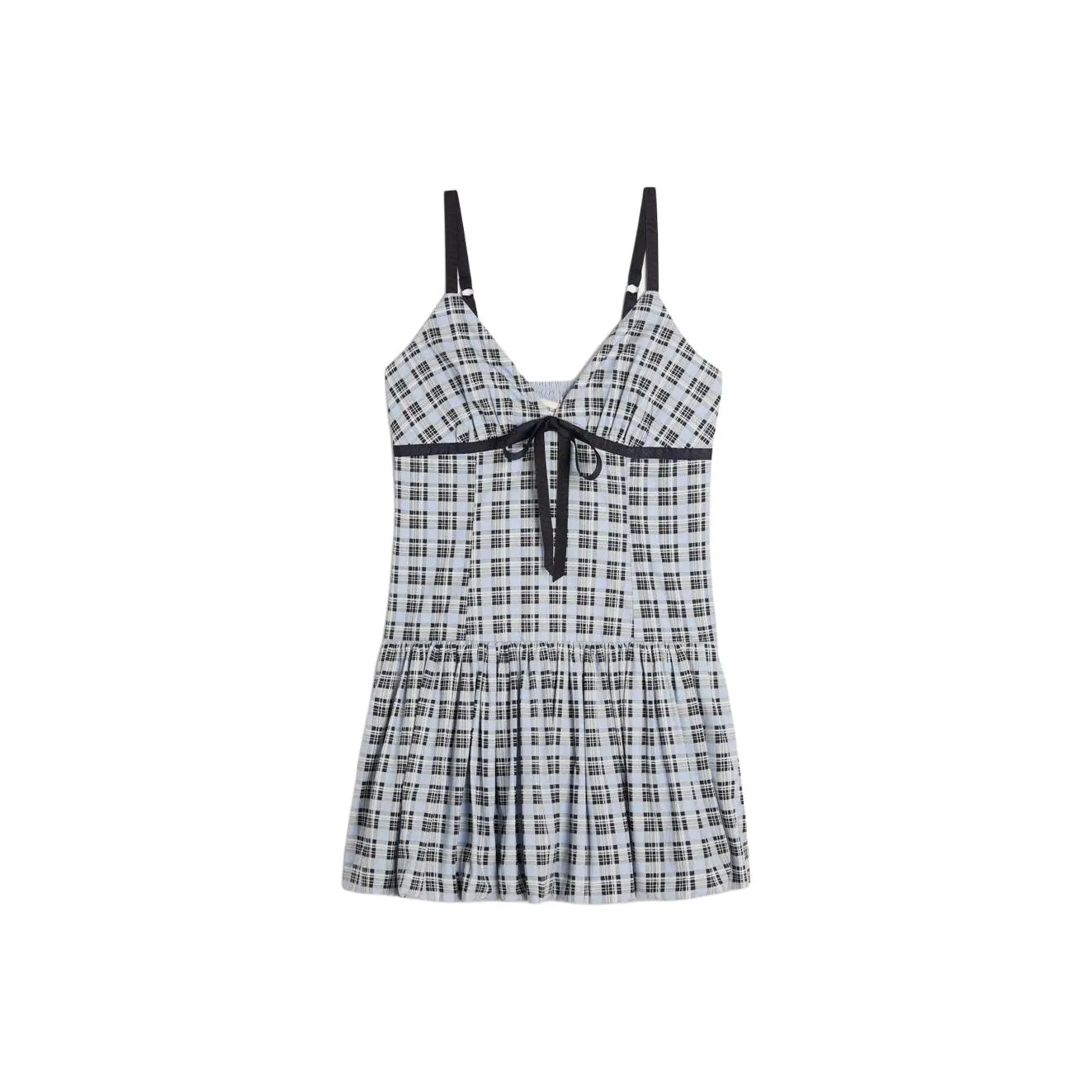 Hollister Slip Dress Women's Black White