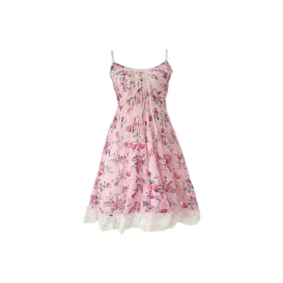 VKXOW Slip Платье Женское Цветочное