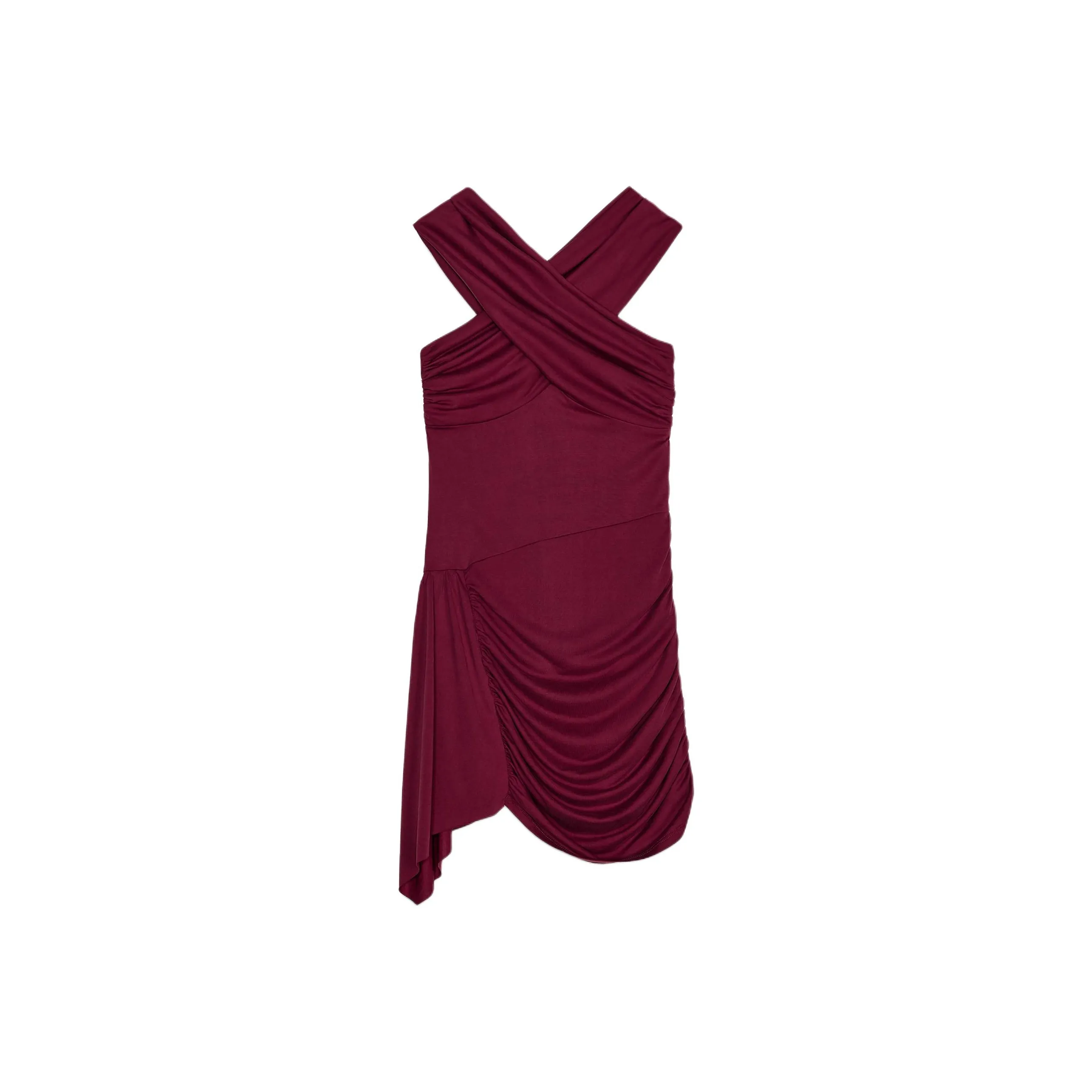 ZARA Sleeveless Dress Women's Red