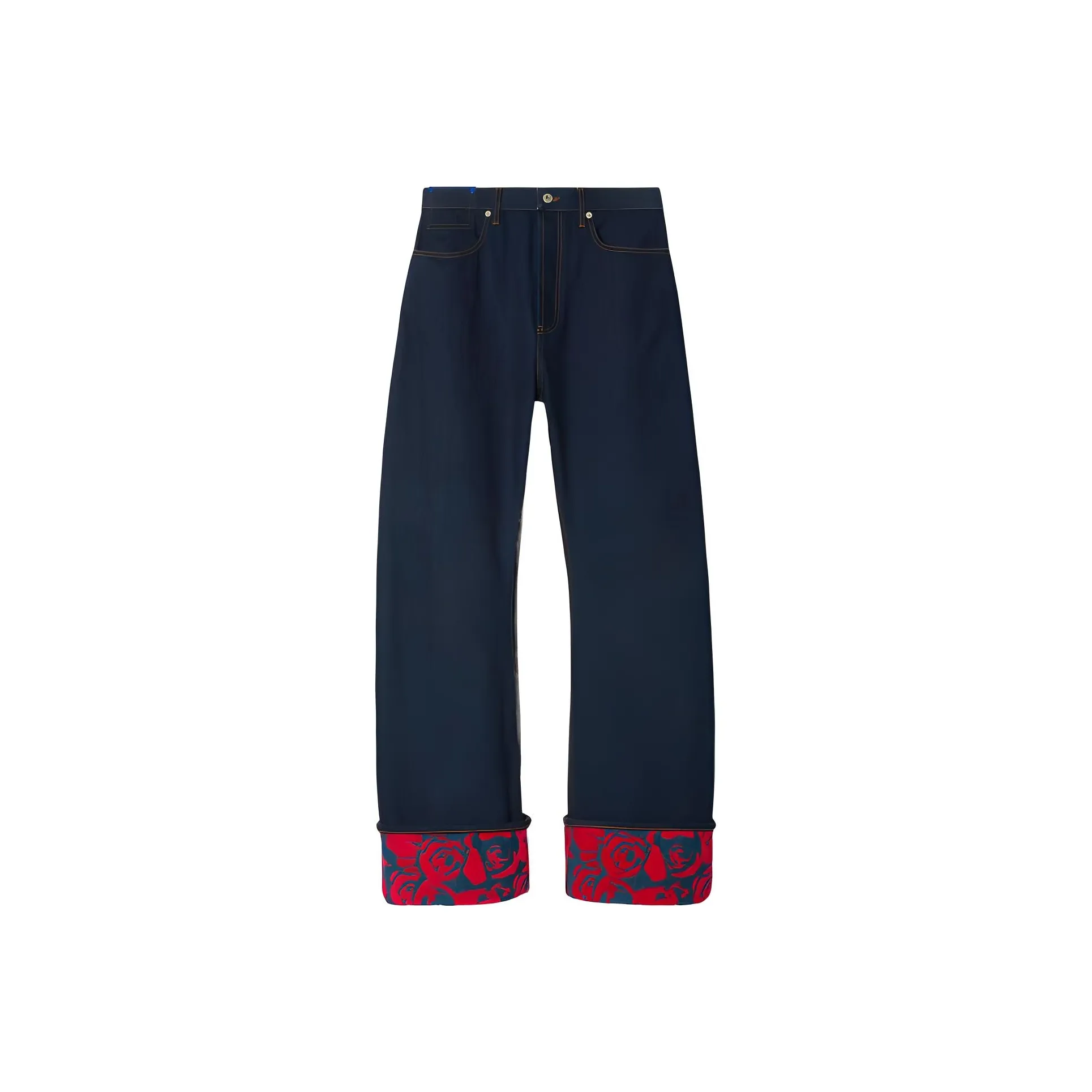 Burberry Тяжелый Деним Джинсы Женские Синие