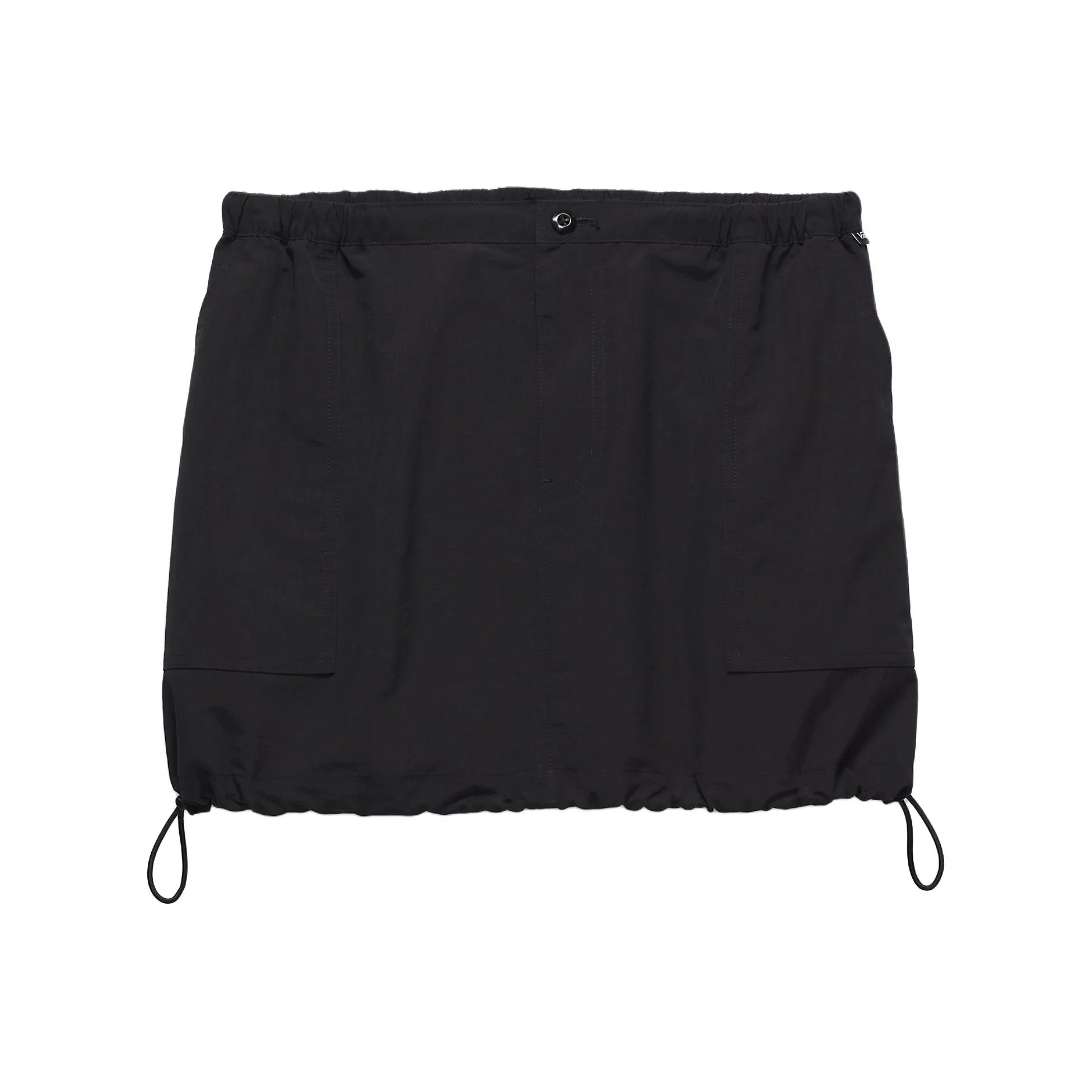 VANS Riley Нейлон Mini Skirt Повседневные короткие юбки Женские Черный