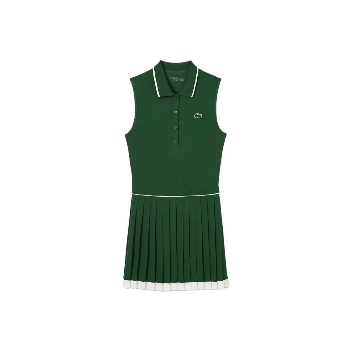 LACOSTE SS25 Sleeveless Dress Women's Two Piece Set