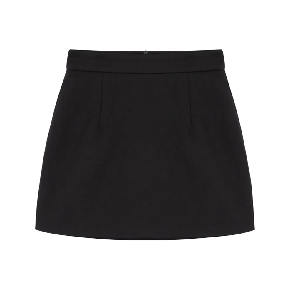 Sato Supun Повседневные короткие юбки Женские Черный