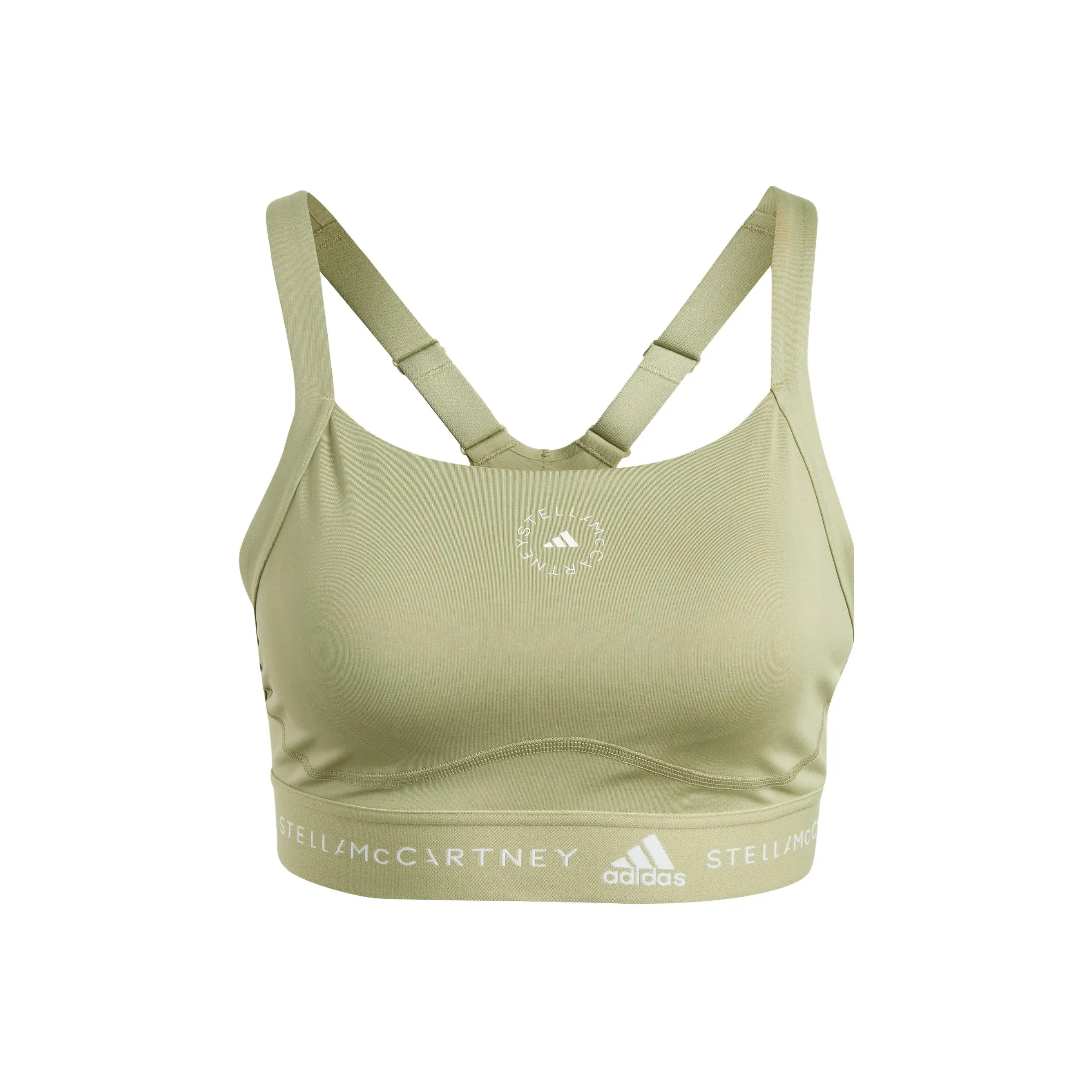 Adidas Adidas X Stella McCartney Co titled Series Truepurpose Medium Support Bra Sports Underwear Women's Tent Green
