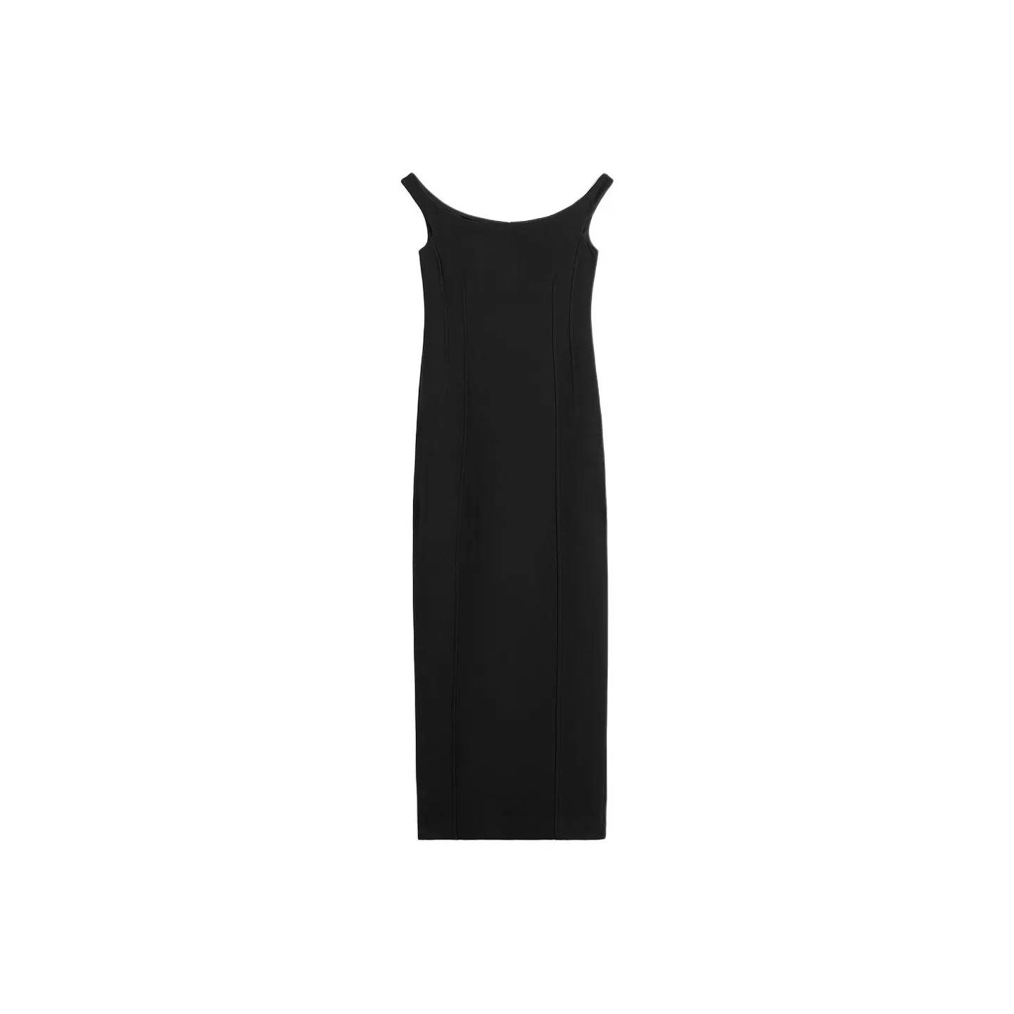 TOTEME Curved Off shoulder Maxi Dress