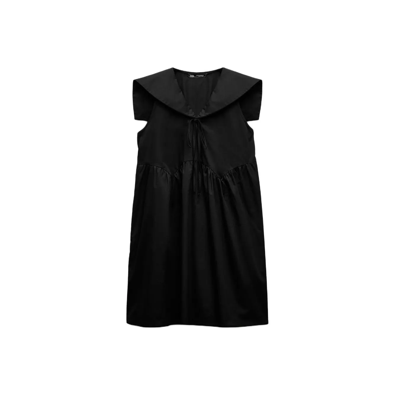 ZARA Trf Sleeveless Dresses Women's Black
