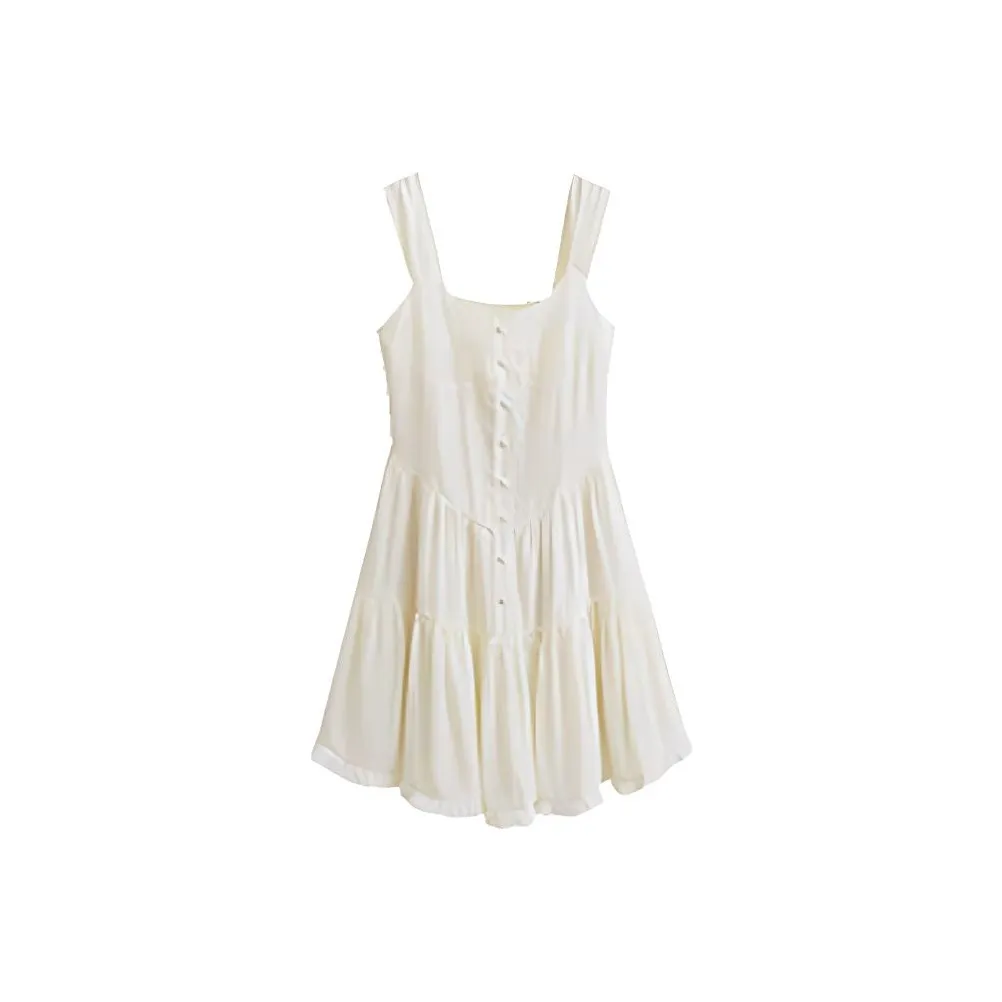 Yvetteclassic Slip Платье Женское Абрикосовое