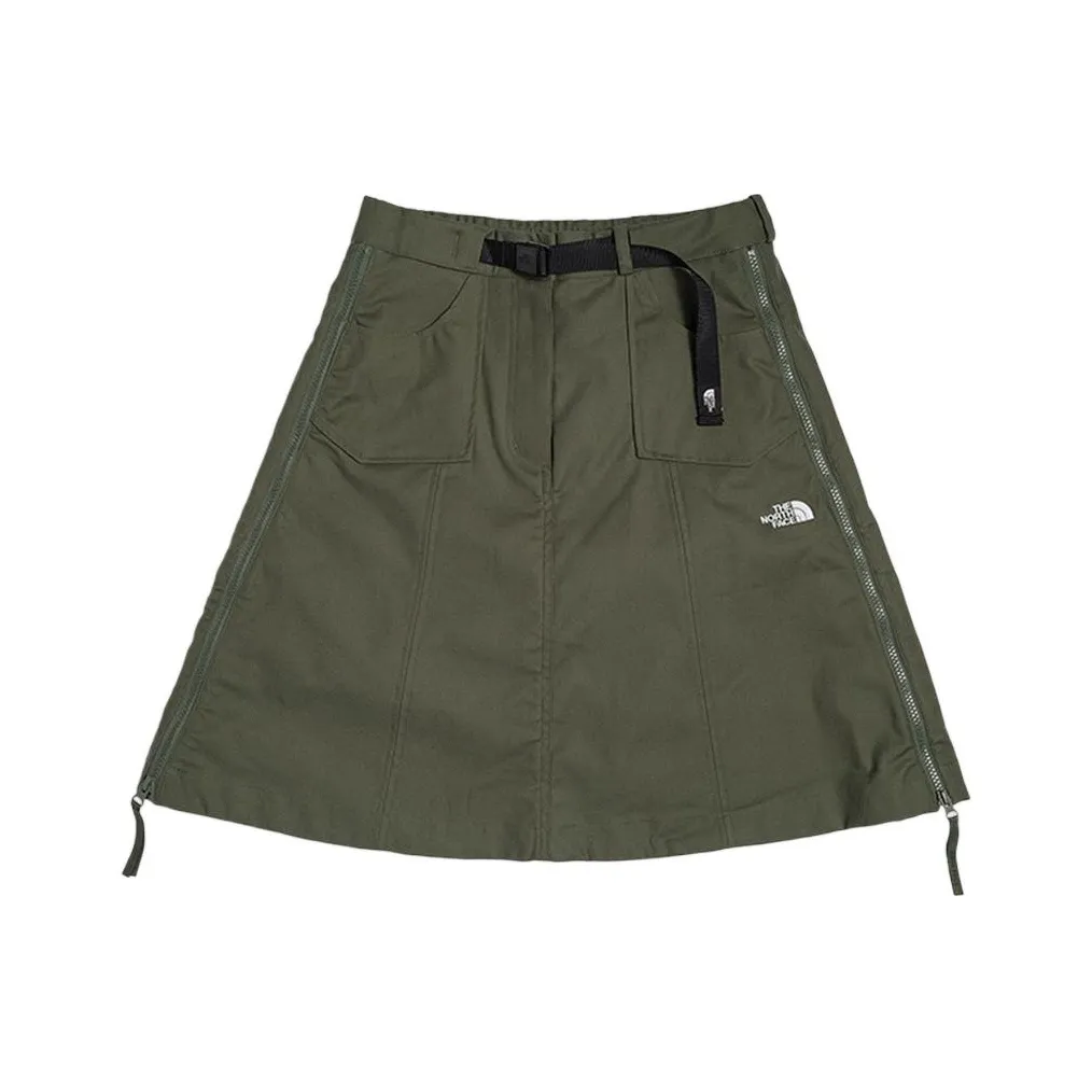 THE NORTH FACE UE Series Casual Long Skirts Women's Green