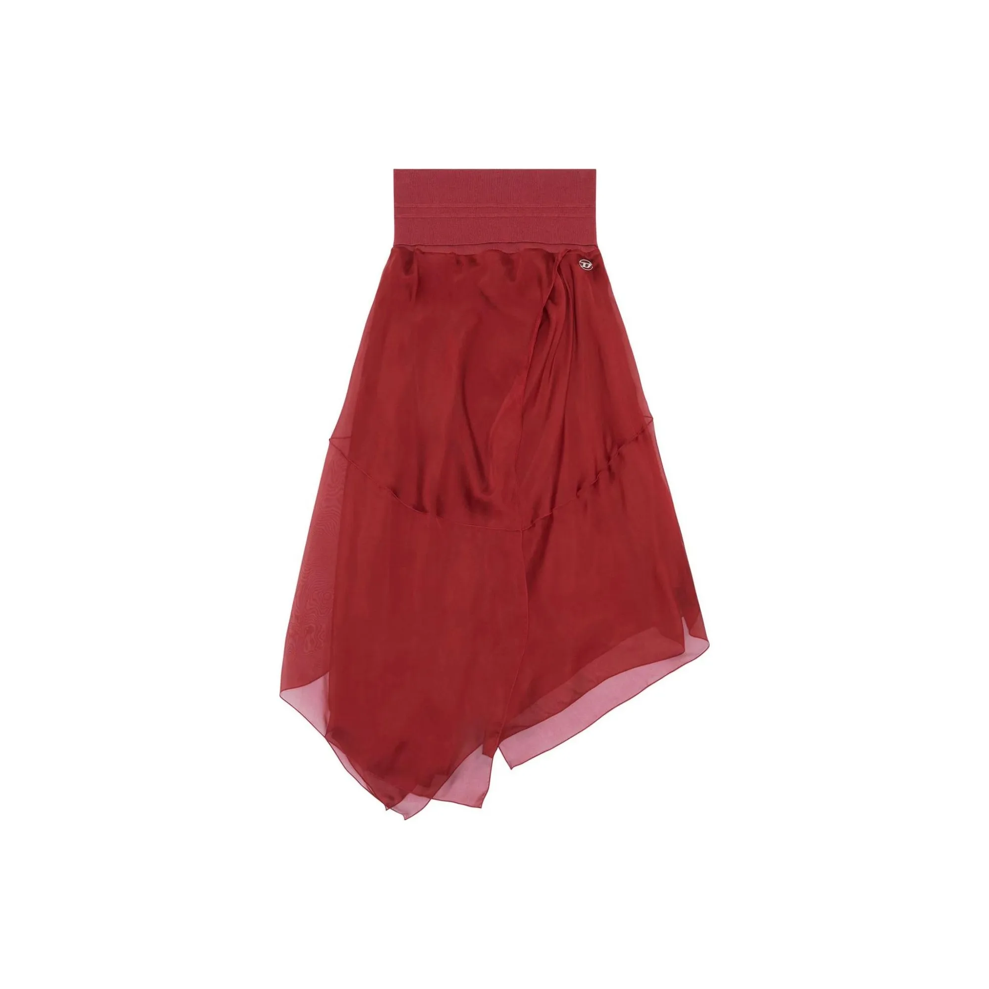 DIESEL Casual Long Skirt Women's Red