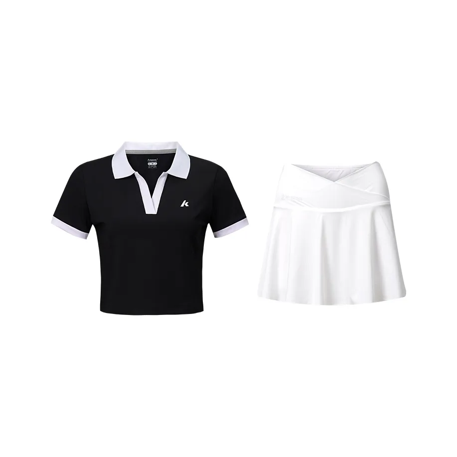 Kawasaki Skirt Set Women's 2 Pack Blue White/Black White