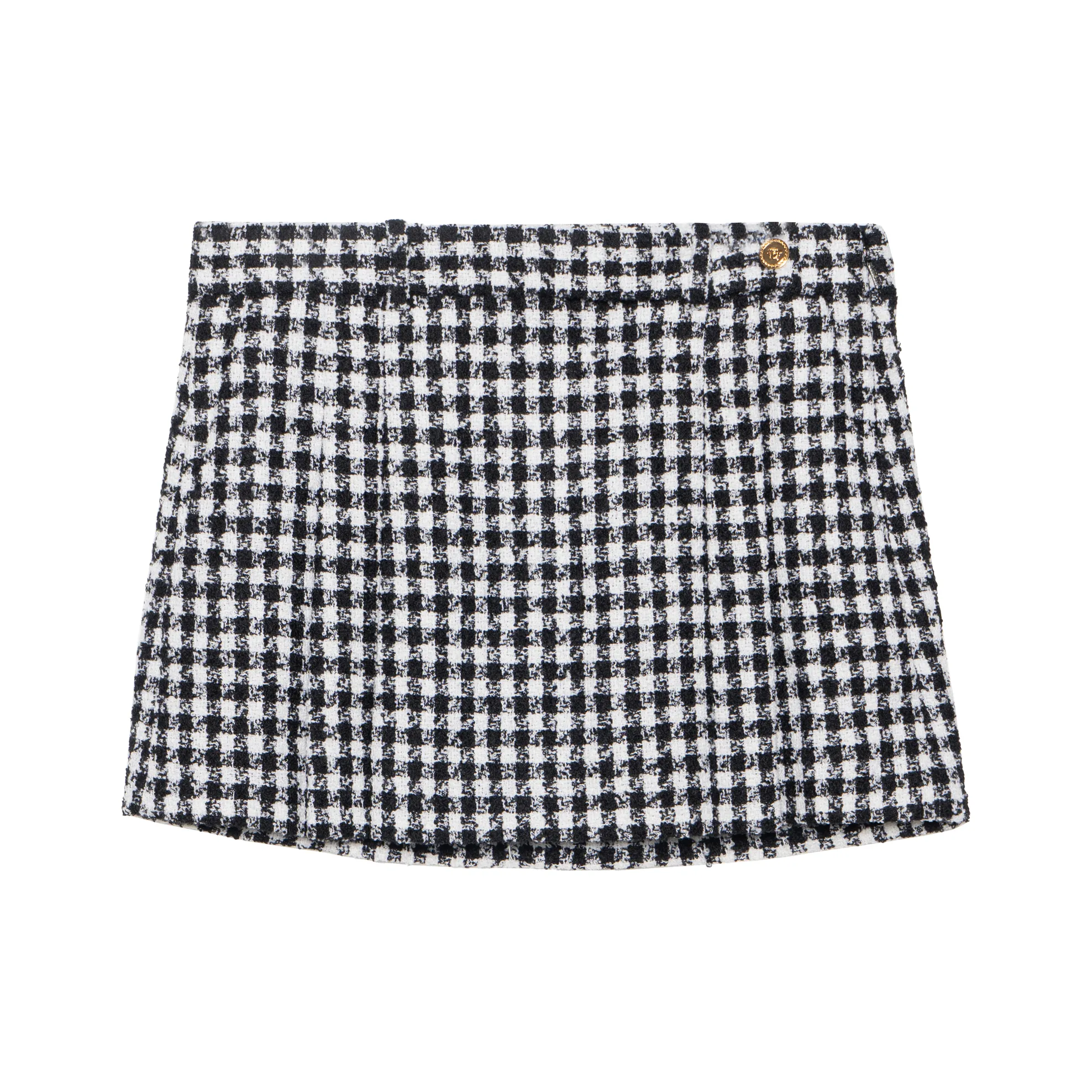 VERSACE Casual Short Skirts Women's Black/White