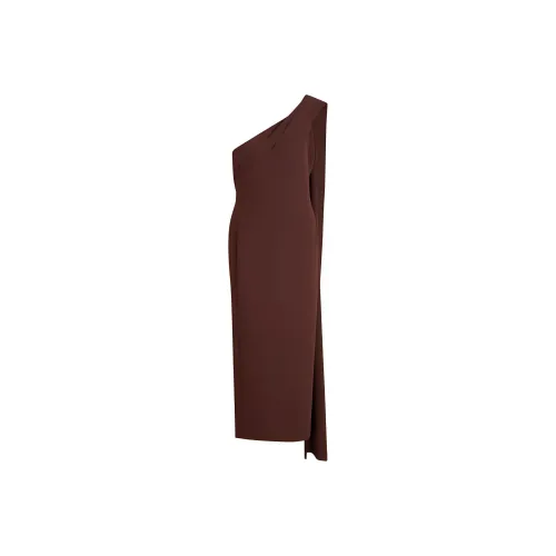 ROLAND MOURET Коричневые Женские Платья без рукавов