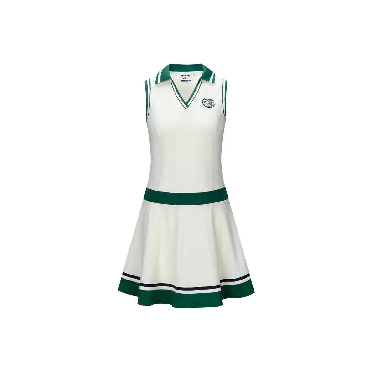 Reebok совместное брендирование Без рукавов Платье Женское Экрю