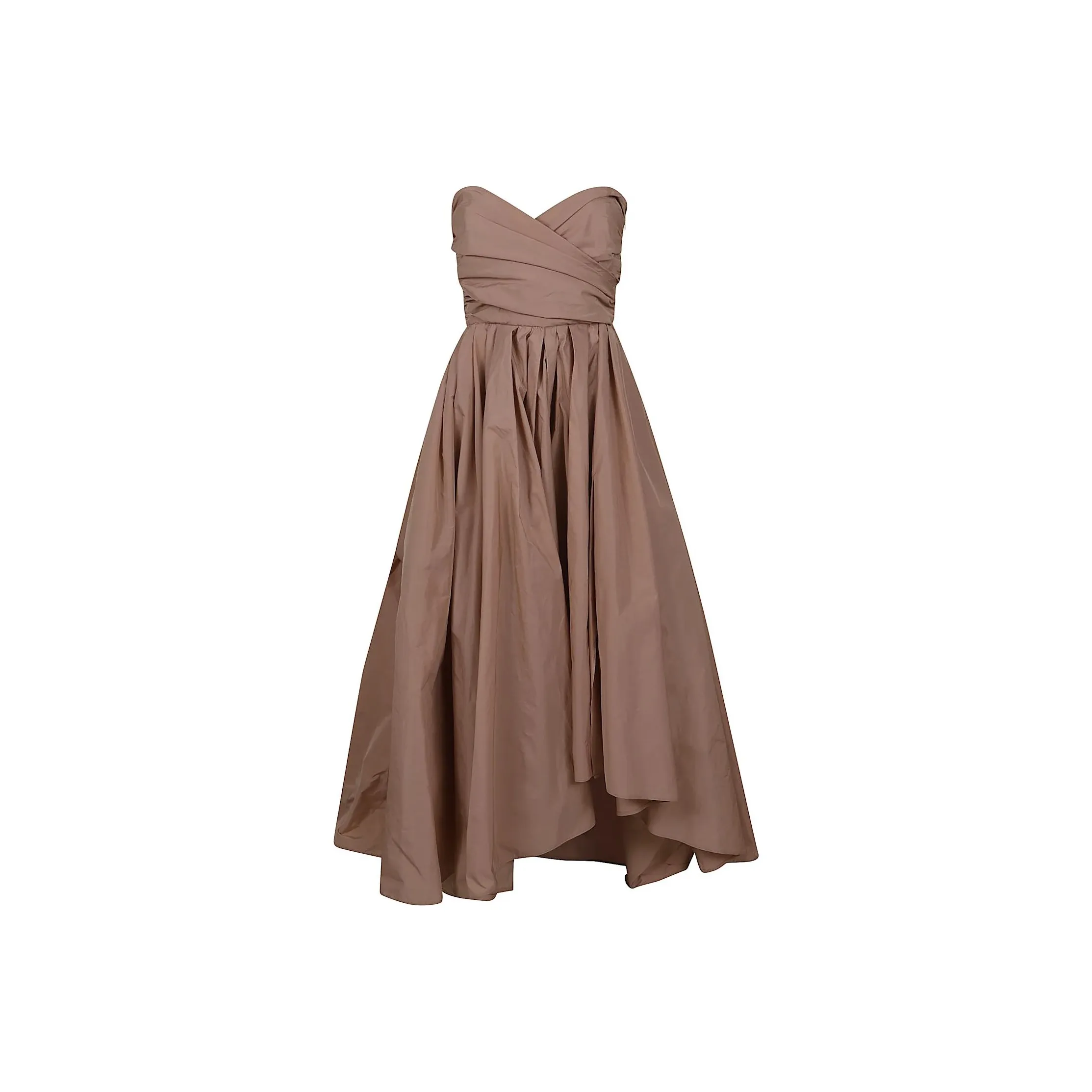 PINKO Strapless Wrap Detailed Dress