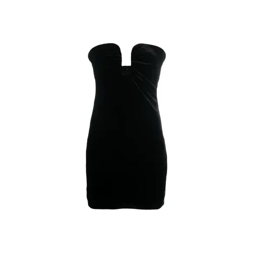 ROLAND MOURET Черное женское платье без рукавов