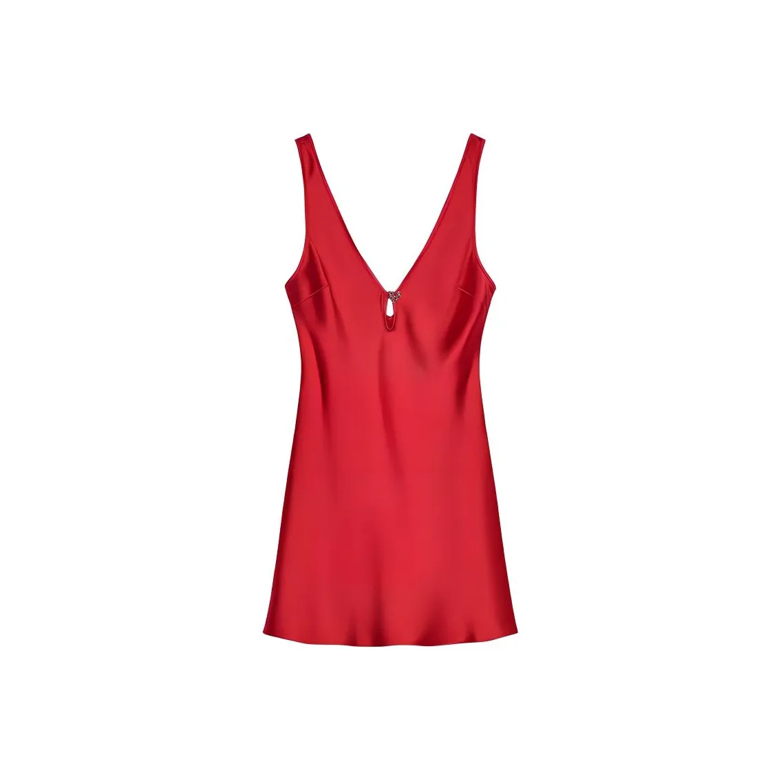 ZARA Valentine's Day Collection Sleeveless Dresses Women's Red