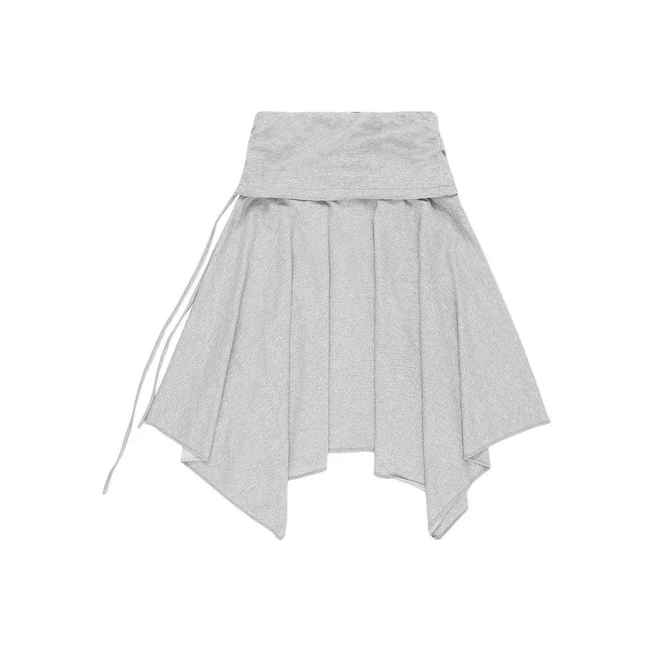 Raucohouse Повседневный Длинный Юбка Женские Серый