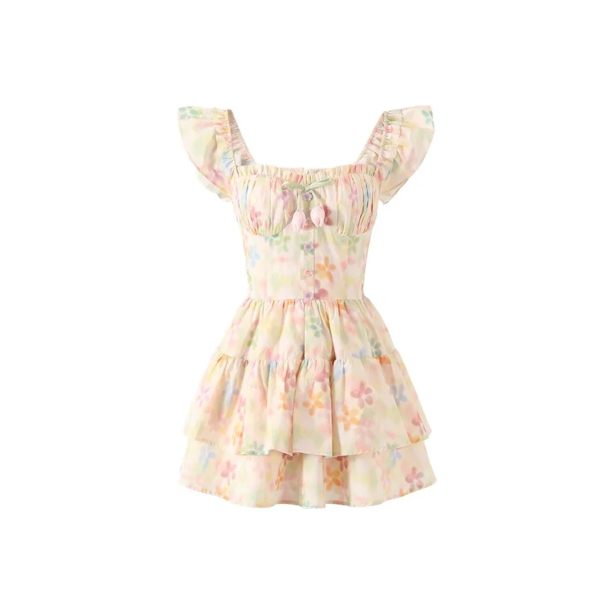 ACAINES Slip Dress Women's Light Pink